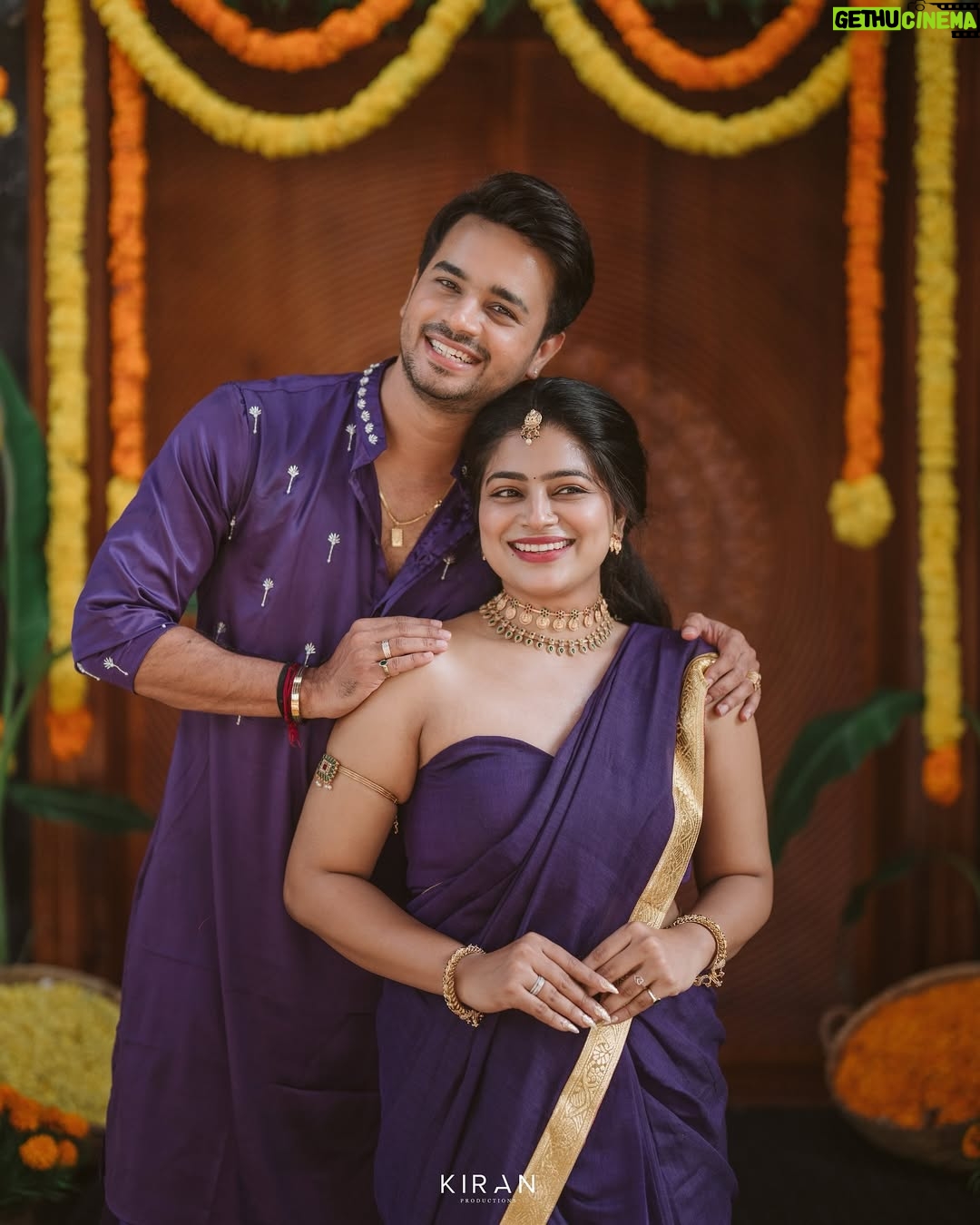 Samata Amin - 28.4K Likes - Haldi — where traditions meet the touch of divinity 🌼💜

Captured by @kiranproductions.in 
Location @royaldreams_surathkal 
Samata outfit @alara.wearyourstory 
Vineeth outfit @mantra.ixe 
Event @frolix_events_ 
Jewellery by @nazakathbyrupsath 
MUAH @makeupmagicbydeekshashetty @kanchanashettymakeupartist 

#vinsam #weddingday #haldi