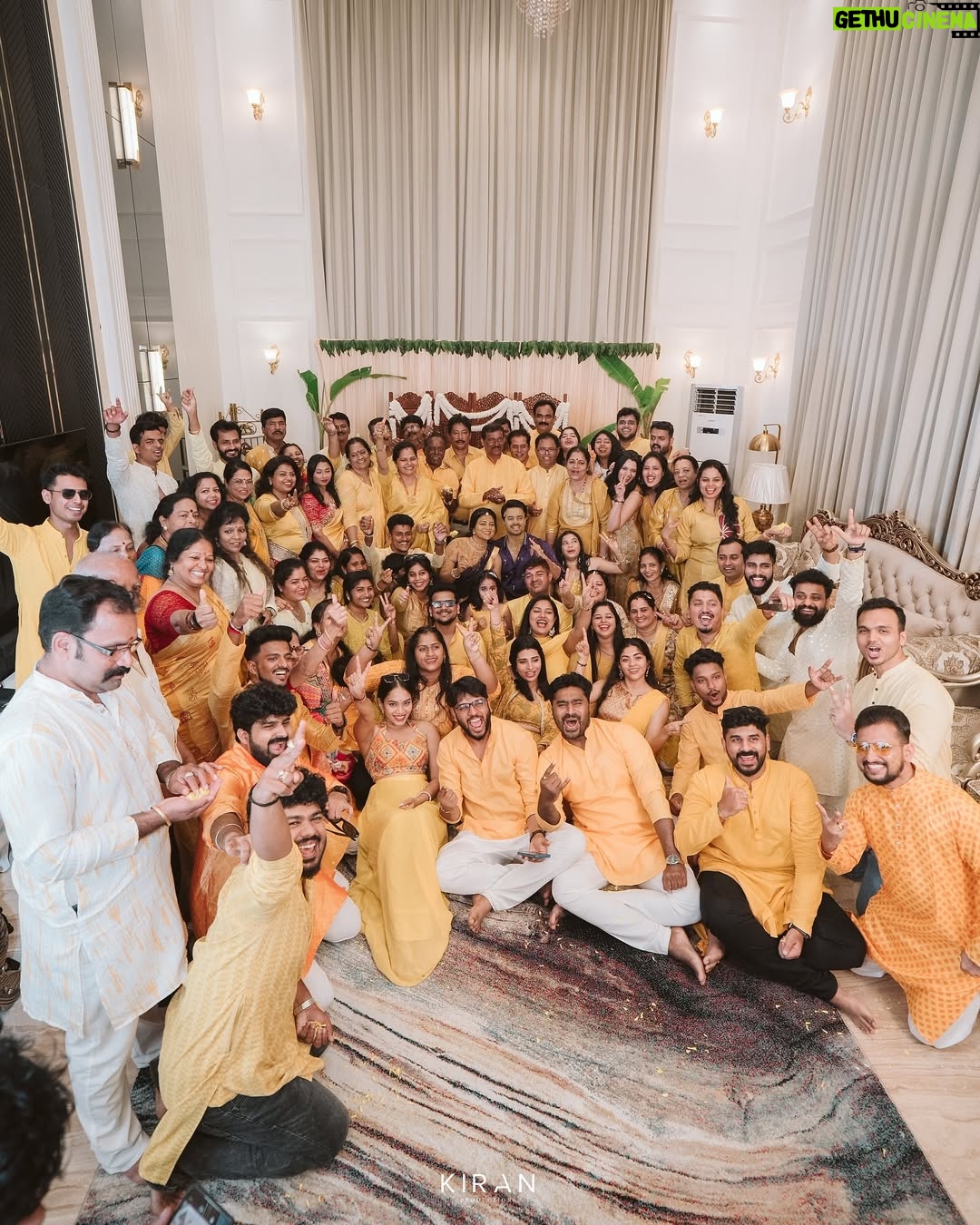 Samata Amin - 28.4K Likes - Haldi — where traditions meet the touch of divinity 🌼💜

Captured by @kiranproductions.in 
Location @royaldreams_surathkal 
Samata outfit @alara.wearyourstory 
Vineeth outfit @mantra.ixe 
Event @frolix_events_ 
Jewellery by @nazakathbyrupsath 
MUAH @makeupmagicbydeekshashetty @kanchanashettymakeupartist 

#vinsam #weddingday #haldi