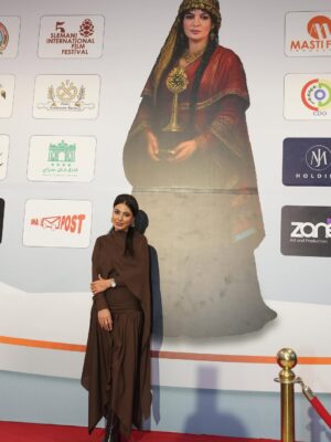 Samira Hassanpour Instagram - 5 Slemani international film festival
@siff.2016
special thanks to
@negah_fashion_studio 🙏🏻🤎✨