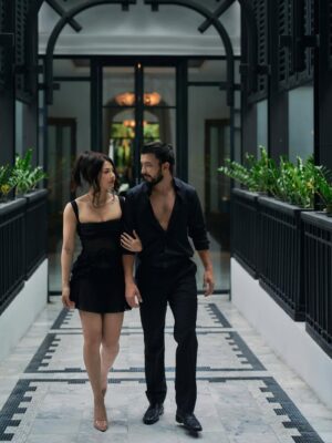 Samragyee RL Shah Instagram - Side by side 🖤