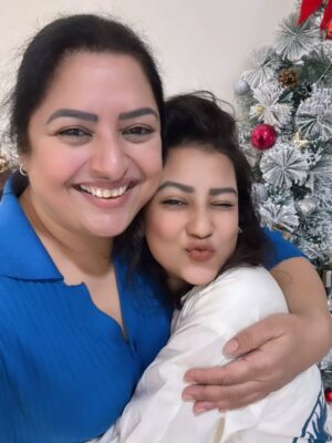Sana Instagram - After such a long time, finally meeting my sanaa Chachi felt like meeting another mom again 🤍🥹
She’s pure love, genuine at heart, endlessly sweet, and the one who holds her entire family together so beautifully. There's no one like you ♥️♥️♥️♥️♥️♥️ ... Most gorgeous 😍..
The best mom, the best mother-in-law, and the way she takes care of me… I feel so loved.
My sweetest soul, my bangaram 🧿✨
I love you soooo much Chachi ♥️... Thank you for being there for me 🥹♥️🫂