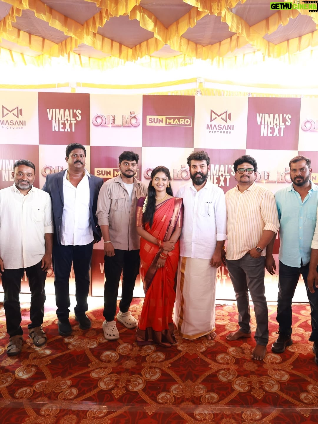 Sangeetha Kalyankumar - 100.8K Likes - I’m very happy to share that❤️😍I’m stepping into new beginnings #vadam  #moviepoojai
Hero @vimalactoroffl I’m very blessed to work with u sir ❤️
Director @kentheran03 thanks for this wonderful opportunity ❤️
Production @masani_pictures Thanks a lot ❤️

#vadam #vadammoviepoojai 
#vimal #sangeethakalyan
