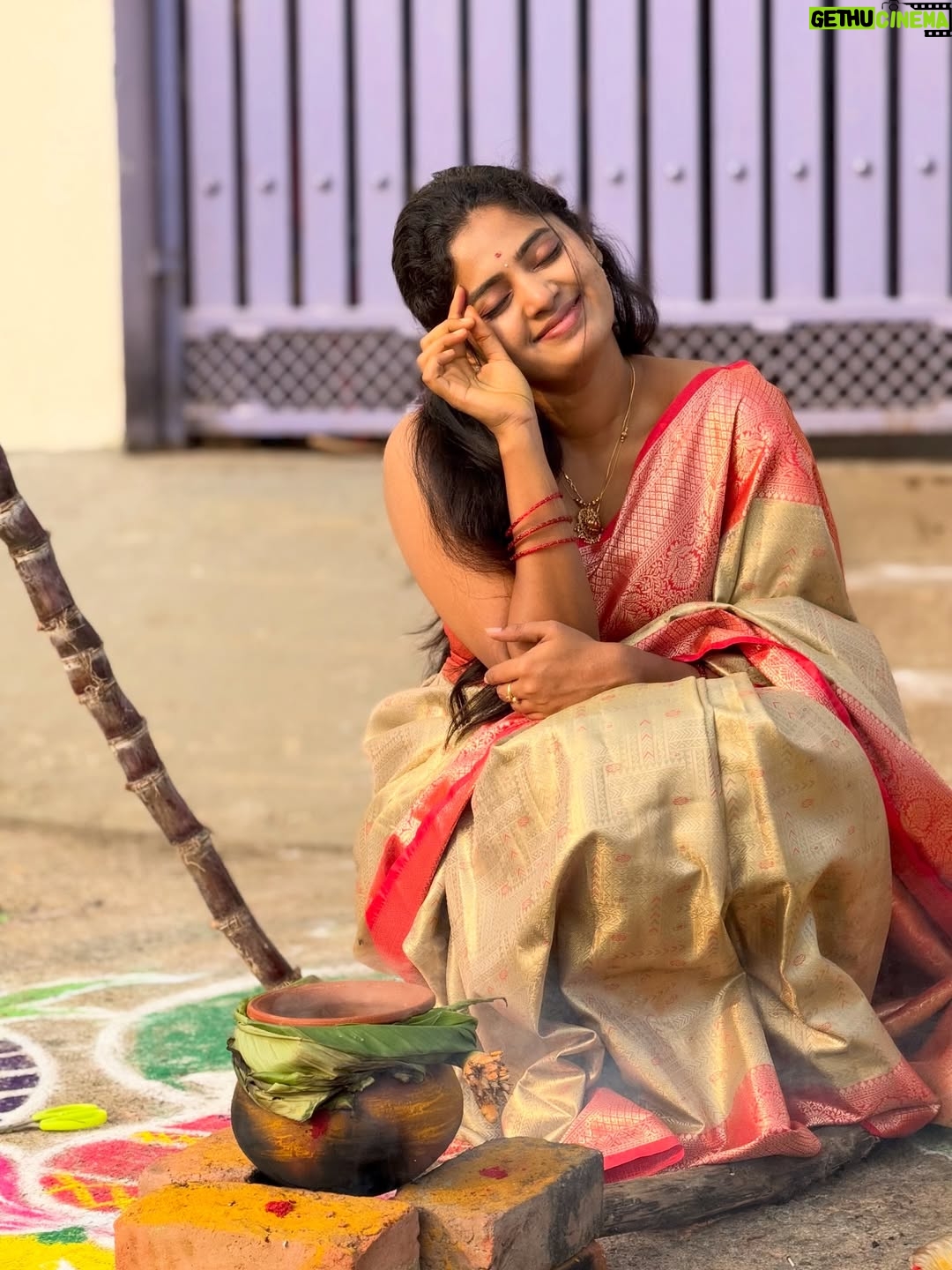 Sangeetha Kalyankumar - 16.9K Likes - Wishing you a Pongal filled with positivity and new dreams.
May your hard work turn into golden moments this year.
Happy Pongal! 

#pongal