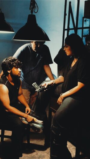 Sanvi Sudeep Instagram - Small snippet of my show reel while doing the workshop at @annapurnacollege_official š¤