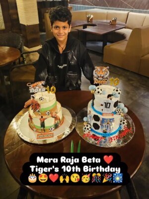 Sapna Sappu Instagram - Happy 🎂 Birthday Mera Raja Beta ❤️ Tiger ❤️ 🥳🤩🎊🎉🙌😘🍫❤️🎆🎇 God 🙌 Bless You Beta 😘😘😘😘😘❤️
Dear Fans keep yours blessings 🙌 to my son Tiger ❤️
.
.
.
#tiger #shaurya #myson #mylifeline #merarajabetatiger #merarajabeta #birthday #birthdaycelebrations🎉 #godblessyou 🙌 #blessed #blessings #love #godsgift ❤️ #sapnasappu #sapnaactres #bollywoodactress #mothersonlove❤️ #keepblessing #lotsoflove #instapost #instagram #instagood #explore #explorepage #trending #viralpost