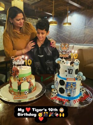 Sapna Sappu Instagram - Happy 🎂 Birthday Mera Raja Beta ❤️ Tiger ❤️ 🥳🤩🎊🎉🙌😘🍫❤️🎆🎇 God 🙌 Bless You Beta 😘😘😘😘😘❤️
Dear Fans keep yours blessings 🙌 to my son Tiger ❤️
.
.
.
#tiger #shaurya #myson #mylifeline #merarajabetatiger #merarajabeta #birthday #birthdaycelebrations🎉 #godblessyou 🙌 #blessed #blessings #love #godsgift ❤️ #sapnasappu #sapnaactres #bollywoodactress #mothersonlove❤️ #keepblessing #lotsoflove #instapost #instagram #instagood #explore #explorepage #trending #viralpost