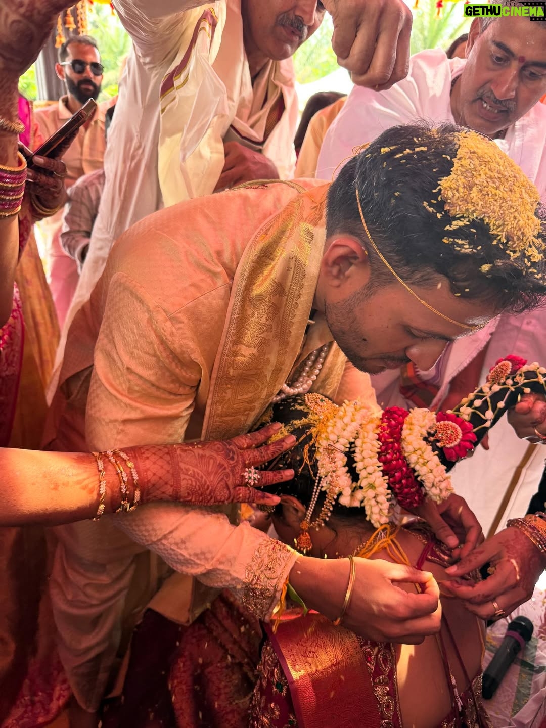 Sara Annaiah - 124.8K Likes - Watching you marry the love of your life was everything, Deepu 💫 You deserve all the happiness in the world — cheers to your forever love story 🥂💐

@deepthimanne_official ❤️🎊😘🧿

@evara_by_themystiquedesign 
@jewelkulture 

#BestFriendsWedding #SheSaidIDo #MyBestieGotMarried #ForeverAndAlways #WeddingVibes #LoveInTheAir #TheBigDay #WeddingSeason #CoupleGoals #HappilyEverAfter