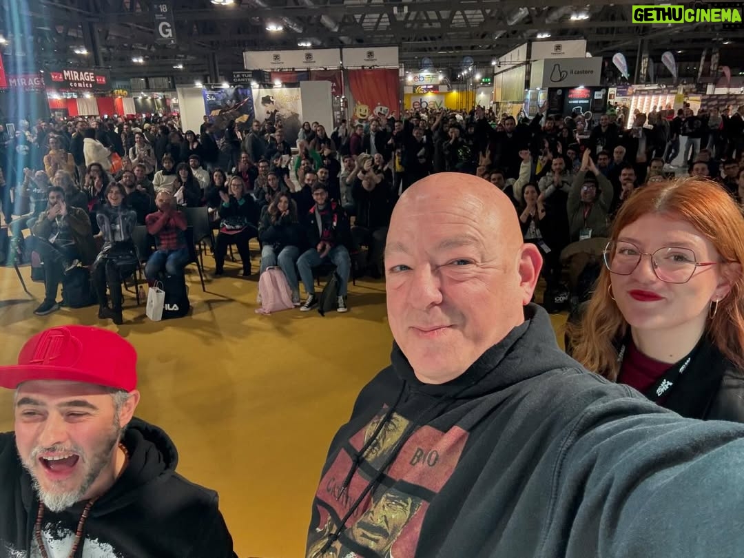 Sara Pichelli - 5.1K Likes - Broadcasting live from a CRAZY first day @mgwcmx reunion with @sara_pichelli got  to finally meet @peachmomoko60 after she did incredible #jinxworld covers with us. Incredible debut of the Italian edition of COVER & JOY OPERATIONS @artworkofstephenbyrne you’re going to flip! Thank you to everyone who came out. Somehow there’s more tomorrow? #mwah #comics #milan #milangames @mirage_comics_official
