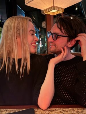 Sarah Dugdale Instagram - Hey @richardsharmon it’s your birthday. I know today is about you but you being born is a gift I cherish every day. You are my favourite person and to quote a smart lady (me) “anything with you sounds like a good time to me”. You continue to prove me right. You’re it. I love you my sweet menace ❤️
P.S You’re really good at cooking scallops