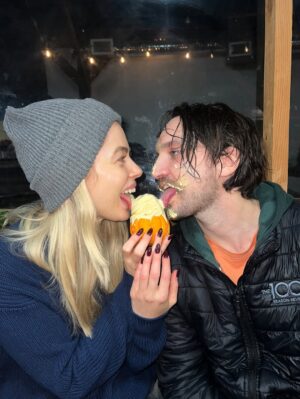 Sarah Dugdale Instagram - Hey @richardsharmon it’s your birthday. I know today is about you but you being born is a gift I cherish every day. You are my favourite person and to quote a smart lady (me) “anything with you sounds like a good time to me”. You continue to prove me right. You’re it. I love you my sweet menace ❤️
P.S You’re really good at cooking scallops