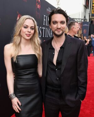 Sarah Dugdale Instagram - Highly recommend getting to watch the love of your life premiere their movie in IMAX at the Chinese Theatre. You are a singular talent @richardsharmon and it’s high time people get to see your magic in IMAX. Getting to experience this night with you is something I’ll never forget ❤️ 

Stylist @stylebykimxo 
Hair @michaelduenas 
Makeup @tamah_krinsky 
Dress @bythenamesake 
Jewelry @pyrrhajewelry