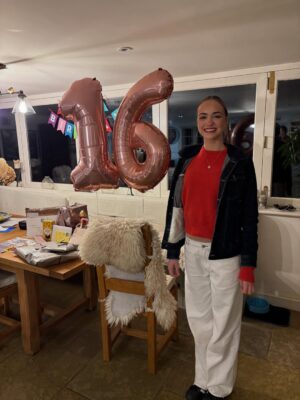 Sarah Parish Instagram - 16. What a treat to watch our gorgeous girl in Guys and Dolls on her 16th Birthday. Another fantastic production from @frensham_heights and Nelly’s last. We love you darling girl. Enjoy every minute of every day.🎉❤️🥰@thejimmurray @nelly_murray2109