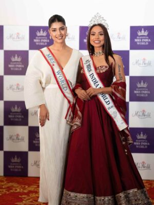 Sargam Koushal Instagram - Official Press Conference | A Journey to Mrs. World
This press conference marked a defining moment for Mrs. pageantry in India, as we spoke about Elevitta Mrs. India World as a true trailblazer—setting new standards of transparency, purpose, and transformation.
We proudly shared that our reigning Mrs. India World, @rinima_borah, has been fully sponsored by Elevitta Mrs. India World to represent India at the upcoming Mrs. World Pageant. This milestone reflects our commitment to creating real opportunities, removing barriers, and placing merit and preparation at the forefront.
The discussion highlighted how the Elevitta Mrs. India World pageant functions, its values, and its vision to redefine what it means to be a Mrs. titleholder in India. We also shared insights into Rinima’s journey ahead, as she prepares to fly to Las Vegas to compete on the Mrs. World stage this week.
As she steps onto the global platform, we wish Rinima strength, grace, and success as she represents India and the values of Elevitta Mrs India World.
National Pageant: @ElevittaMrsIndiaWorld
International Pageant: @MrsWorldPageant
Sargam’s outfit: @ranbirmukherjeeofficial
Rinima’s outfit: @mauvestory
#ElevittaMrsIndiaWorld #JourneyToMrsWorld #MrsWorld #Trailblazers #RedefiningMrsPageantry
