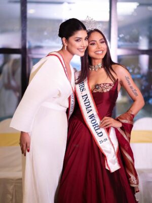 Sargam Koushal Instagram - Official Press Conference | A Journey to Mrs. World
This press conference marked a defining moment for Mrs. pageantry in India, as we spoke about Elevitta Mrs. India World as a true trailblazer—setting new standards of transparency, purpose, and transformation.
We proudly shared that our reigning Mrs. India World, @rinima_borah, has been fully sponsored by Elevitta Mrs. India World to represent India at the upcoming Mrs. World Pageant. This milestone reflects our commitment to creating real opportunities, removing barriers, and placing merit and preparation at the forefront.
The discussion highlighted how the Elevitta Mrs. India World pageant functions, its values, and its vision to redefine what it means to be a Mrs. titleholder in India. We also shared insights into Rinima’s journey ahead, as she prepares to fly to Las Vegas to compete on the Mrs. World stage this week.
As she steps onto the global platform, we wish Rinima strength, grace, and success as she represents India and the values of Elevitta Mrs India World.
National Pageant: @ElevittaMrsIndiaWorld
International Pageant: @MrsWorldPageant
Sargam’s outfit: @ranbirmukherjeeofficial
Rinima’s outfit: @mauvestory
#ElevittaMrsIndiaWorld #JourneyToMrsWorld #MrsWorld #Trailblazers #RedefiningMrsPageantry
