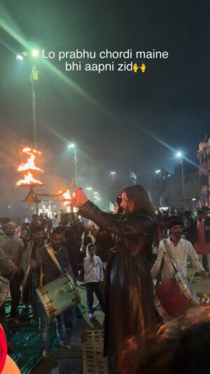 Sarika Luthra Instagram - Apko jo sahi lage wahi dena mahadev 🕉️
#fashion #instagood #love