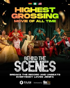 Scarlet Gomez Instagram - ALL HAIL THE BOX OFFICE QUEEN🔥

Behind The Scenes has OFFICIALLY become the highest-grossing film of all time in West Africa.

We are beyond proud.
To every single person who bought a ticket, showed up, told a friend, and believed in this story …this win is because of YOU.

Thank you for making cinema history with us.

Behind The Scenes is showing in Cinemas Nationwide and in Cinemas in the UK, Canada and the United States.

Distributed by @filmoneng