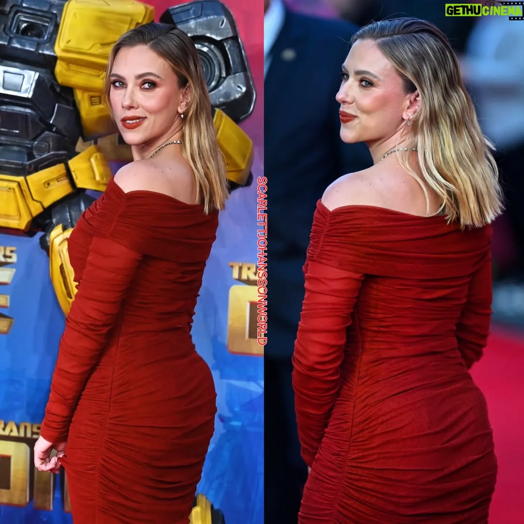 Scarlett Johansson - 22.3K Likes - Scarlett at the premiere of #TransformersOne 😍✨
@romanoffthereal @theoutset
 #scarlettjohansson #BlackWidow#avengersendgame #thestartofyou#theoutset#skincare#makeup #transformers #chrishemsworth #thor