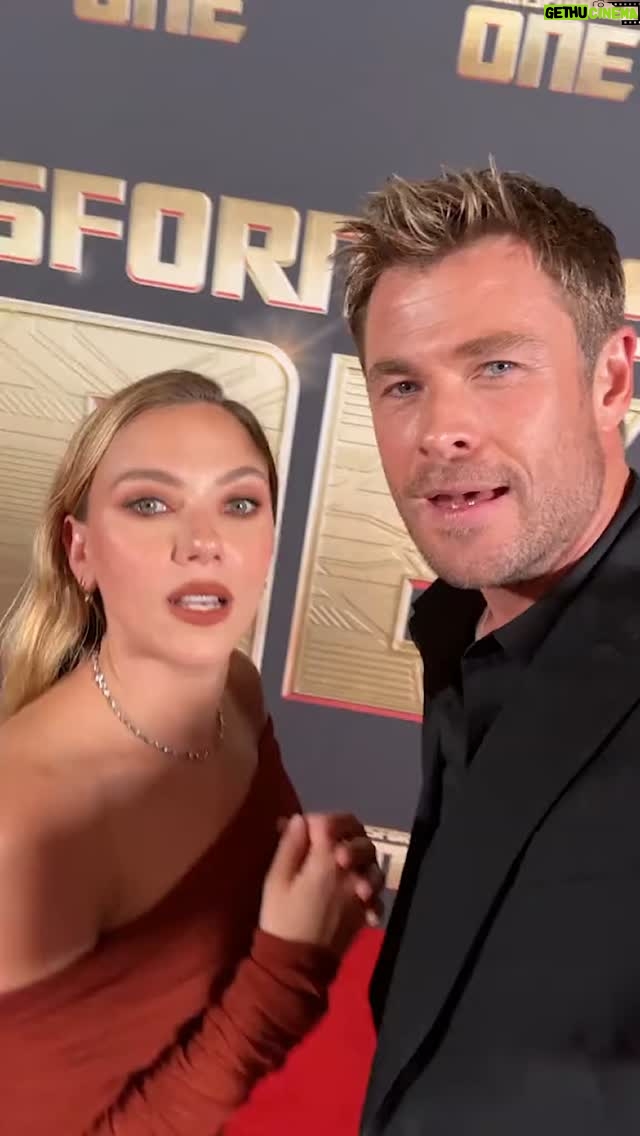 Scarlett Johansson - 34.6K Likes - Transformers One is out ⚡
#scarlettjohansson #chrishemsworth #transformers