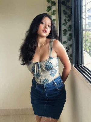 Sejal Jadhav Instagram - Oh do you know O ošš«¢š
.
.
.
.
.
.
.
{ kalamkari, kalamkari cotton corset top, skirt, indowestern corset top, casual lookbook, fusion style top, y2kstyle, y2k, love, old aesthetics, 2000s, 2000saesthetics, 2000s song, vintage, trending, vintage aesthetics, reels, trending audio, songs, explore, explore page }
.
#y2k #y2kstyle #2000s #basics #basicoutfit #fyp #fypć· #foryou #likeforlikes #ootd#outfitoftheday #outfitinspo #fashionista #stylist #lookbook #outfitmagazine #style #styleoftheday #aesthetic #ļ½ļ½
ļ½ļ½ļ½ļ½
ļ½ļ½ļ½ #whatiwore #theeverydayproject #instagram #instagood #instadaily #instamood #trendy #trending #positivevibes #sejaljadhav