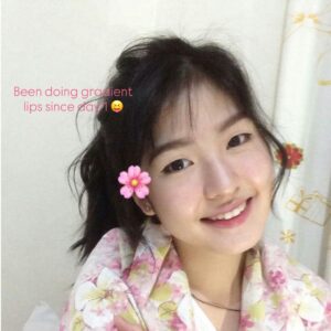 Sela Guia Instagram - Some things never change…2016 me knew what was up. I mean, the gradient lips???? HAHA since day 1!!! 

Pero parang medyo malaki pala ilong ko dati??? Omg! 😂😂