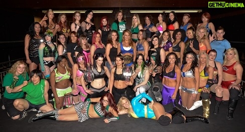 Serena Deeb - 8.7K Likes - Happy 20th anniversary, @shimmerwomen! The OG gold standard for women’s professional wrestling. Some of the most cherished memories of my entire career were formed there, and many of us would not be where we are without it. Twice a year, women from all over the world gathered in Chicago and worked our asses off to create something special together. (Yes, I still have my DVDs!) That locker room was a sisterhood that collectively elevated each other and women’s wrestling as a whole. We wrestled all day and then stayed up all night laughing hysterically. You could feel the love and respect we had for each other, and I walked away (oftentimes limped away 🤣) with lifelong friends. Nothing but love. Now, when is the reunion show? I’ll be the first one there. Thank you, Shimmer. ❤️