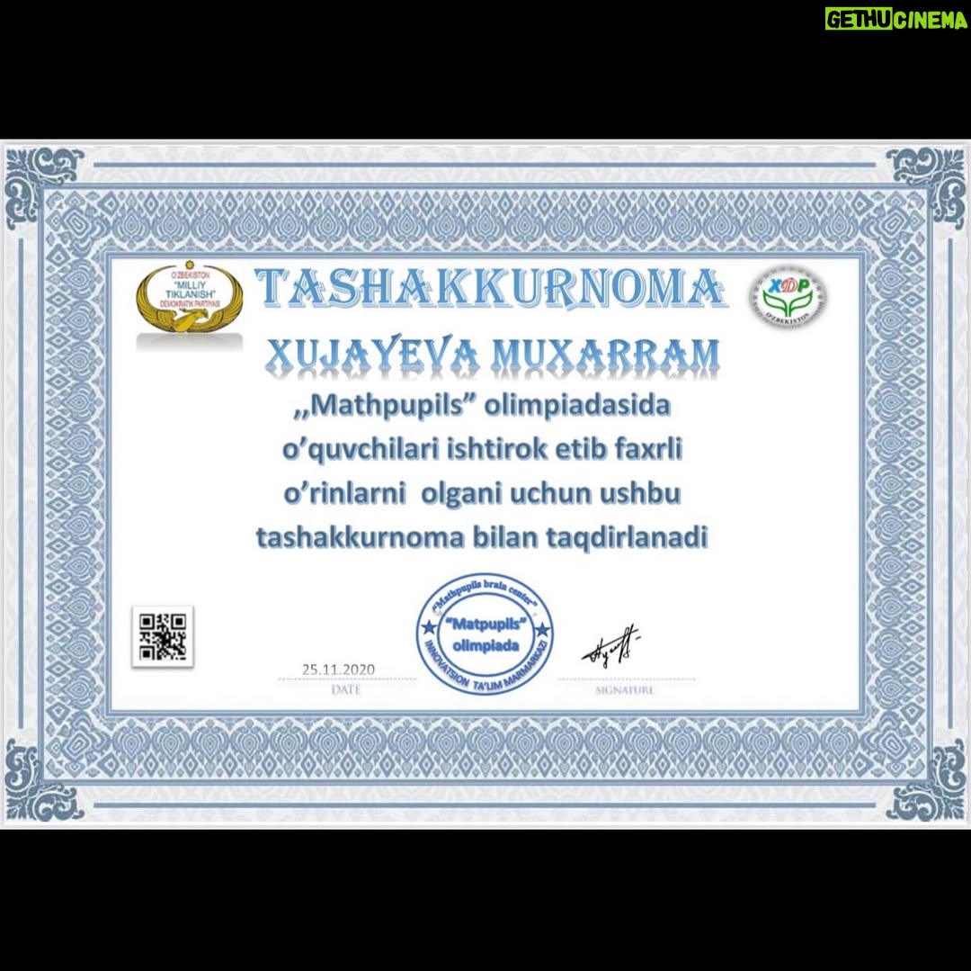 Sevinch Mo'minova - 56.6K Likes - Tabriklayman aqilli qizim mani 😍💋MashaAllah. Bilim berayotgan ustoziga raxmat 😘 @xujayeva_m