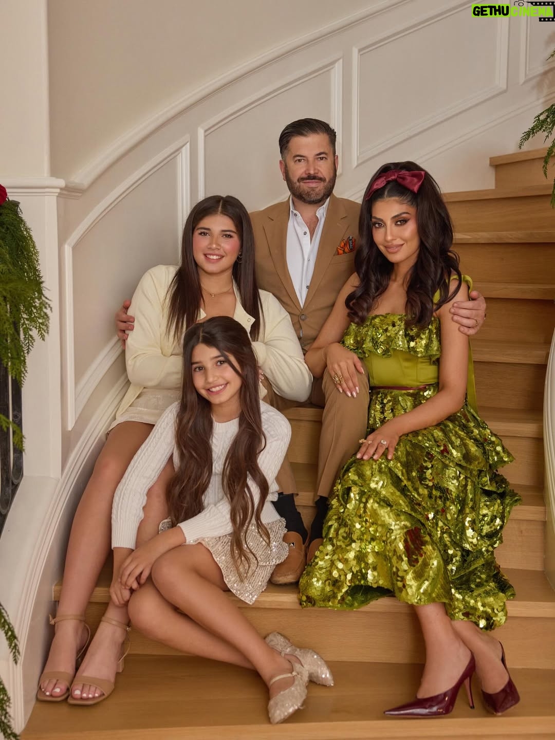 Seyedeh Tina Sadri - 10.9K Likes - Merry Christmas & Happy Holidays from our family to yours 🎄❤️thank you for all the love & support 💫#christmas2025