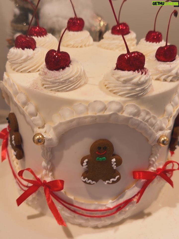 Seyedeh Tina Sadri - 11.5K Likes - Christmas Eve Blessings 🎄❤️✨wishing you all an amazing Christmas Day tomorrow 💫
Special thanks to @minehkhodagholian for this amazing spread & delicious food. 
The beautiful and yummy cake @cinderellacakes .