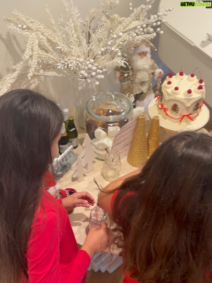 Seyedeh Tina Sadri - 11.5K Likes - Christmas Eve Blessings 🎄❤️✨wishing you all an amazing Christmas Day tomorrow 💫
Special thanks to @minehkhodagholian for this amazing spread & delicious food. 
The beautiful and yummy cake @cinderellacakes .