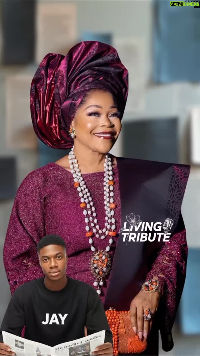 Shaffy Bello - 136.7K Likes - | 1/70 | SHAFFY BELLO 💐

Some people don’t age, they EVOLVE. And one woman that has stood out with positive influence and consistency in her industry is our mother, @iamshaffybello

Grace in motion. Talent with roots. 
A woman who wears culture, class, and character effortlessly. 

From screen to soul, her presence has inspired generations not just through the roles she plays, 
but through the poise, wisdom, and strength she represents. 

This is what Living Tributes stands for: 
giving champions of impact their flowers 
while they can still smell them. 
@the_livingtribute

'Dailies and Mentlegen', let's shower this Queen with love in the comment, share and mention her until she comes to take her flowers 😊💝

This is Episode 1 out of 70, as I am daring to make a tribute video for 70 Champions of impact that inspires us from different fields/genres this year.

#livingtribute #shaffybello #champion #spokenword