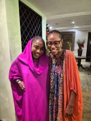 Shaffy Bello Instagram - Yesterday was Beautiful. 🙏🏾🎂☮️
Seated at the table were some of her loved ones she curated in a haste to celebrate with her.
The undeniable Amazon we call OPEYEMI ADAMOLEKUN 💕 @yemiagrace
The (just exited director of #eie “Enough is Enough” Nigeria)
A VISIONARY LEADER.
A CHANGE CHAMPION.
A NATION BUILDER.
A VOICE FOR THE CITIZENS!
A JESUS BABY GIRL💕
Last year she turned 50🎉 and God was at the center of it all.
This year at 51…God revealed himself to us at the table with a verse by @tybello that HE “God is into Craftsmanship” (even Cameras 😁IYKYK) you had to be “at the table”……
I Love you Yemi. Thank you for the moments we share together INTENTIONALLY. Thank you for being one of those people I may not see often but when I do…We Pour into one another.
I ALWAYS leave “Balanced” and motivated with you. For that I am grateful. (Because …No be today ooo! E don tay 😁)
Happy Birthday darling 🎂🍾🥂🎉💕
Here’s to “More”
To the Next Chapter
To Purpose.
To Fulfillment.
…and to the road that may have detours, but will eventually lead us to Our Father’s House. (Jesus’s House) 🍾🥂🙏🏾💕