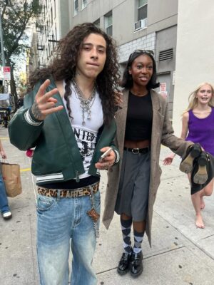 Shahadi Wright Joseph Instagram - king of new york and the princess of brooklyn
