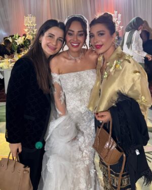 Sham Al Dahabi Instagram - Celebrating my beautiful @thesamarz ‘s wedding 💙🩵 alf mabrook, & wishing you evermore happiness, bliss and love 💙🩵💙