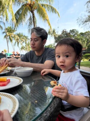 Sharifah Amani Instagram - Road trip Penang. Pi 2025 balik 2026. We had the best time in @goldensandsresort The pool area & hospitality absolutely fabulous. 😍 Panjang umur nanti kita jumpa lagi na. 🫶💞🫶
Noshein living his best toddler life. Eat, swim, sleep, repeat. Makin hari makin berani to try new things. Our careful baby is growing up 🥹 MasyaAllah ❤️