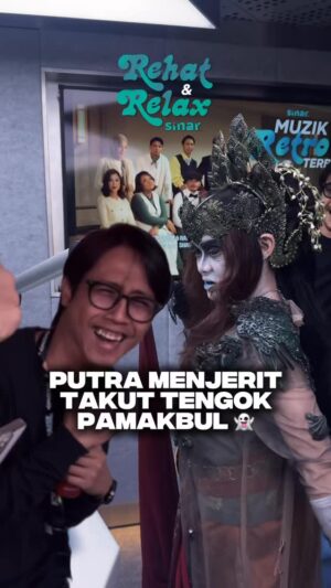 Sharifah Shahirah Instagram - Kembali di episod reaksi @putraanuar__ bila takut 😂 Antara percaya dan takut… Putra pilih menjerit dulu 🤣

#RNRSINAR #SINARMuzikRetroTerbaik