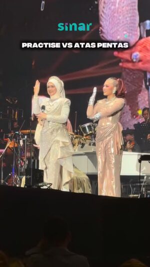Sharifah Shahirah Instagram - Memang synchronised lah Odah menari ketika practise dan atas pentas! Sangat bertenaga 🔥 manager Odah pun bagi sokongan yang padu @shieraijoy 🥹🫶🏼

#SINARKongsi #SINARMuzikRetroTerbaik