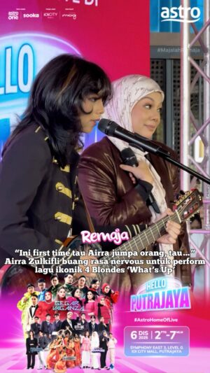 Sharifah Shahirah Instagram - HELLO PUTRAJAYA 🗯️📣 LIVE dari IOI City Mall Putrajaya! 

GOOD JOB Airra❤️‍🔥❤️‍🔥 Mana tahu boleh masuk musim #TalkToMyManager seterusnya… 🙆🏻✨

#AstroHomeofLive #HelloPutrajaya #AstroOne #sookaMalaysia #MajalahRemaja