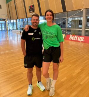 Sharni Layton Instagram - Great first few days with the Green Team and beyond excited for this partnership @danryan1984. Already feels like home away from home. Bring on the year ahead @westcoastfeverofficial 💚💪