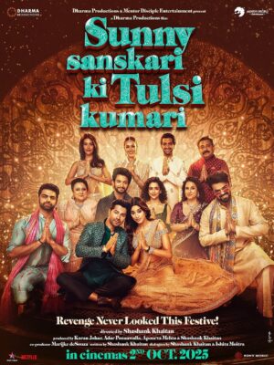 Shazia Samji Instagram - TEASER OUT ON 28th AUGUST, THIS THURSDAY!
#SunnySanskariKiTulsiKumari in cinemas this Dussehra, 2nd October.
#SSKTK #PiyushShazia #choreography @varundvn @janhvikapoor @sanyamalhotra_ @rohitsaraf @manieshpaul @karanjohar @adarpoonawalla @apoorva1972 @shashankkhaitan @marijkedesouza @_ishita_moitra_ @mentor_disciple_entertainment @sonymusicindia @dharmamovies