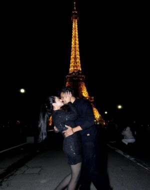 Shilpa Das Instagram - You, me, and Paris🇫🇷❤️
.
.
.
#paris #eiffeltower #travel #travelpic #couplegoals #love #travelphotos #travelgram #parisbynight