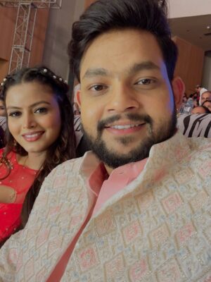 Shilpi Raghwani Instagram - Wishing you a very happiest birthday mere favourite ⭐️ @ankush_raja_official sir 🥰🤩 Mahadev apki sari manokamna puri karen 🙏🏻🥰 …..