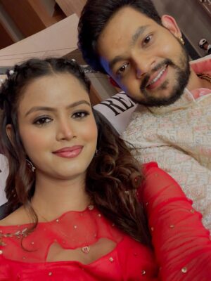 Shilpi Raghwani Instagram - Wishing you a very happiest birthday mere favourite ⭐️ @ankush_raja_official sir 🥰🤩 Mahadev apki sari manokamna puri karen 🙏🏻🥰 …..