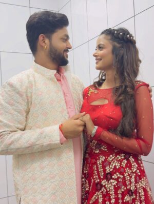Shilpi Raghwani Instagram - Wishing you a very happiest birthday mere favourite ⭐️ @ankush_raja_official sir 🥰🤩 Mahadev apki sari manokamna puri karen 🙏🏻🥰 …..