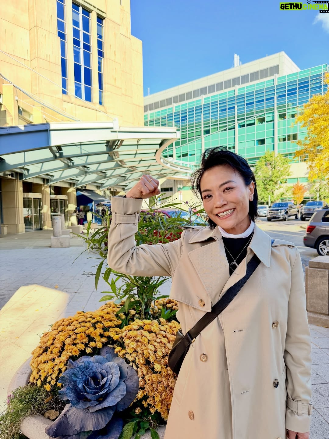 Shirley Chung - 23.3K Likes - Heyyyy loves! ❤️ My 1 year scans came back all Cleared 🥹💪✌️ Last year November I completed 50 rounds of radiation and rang the victory bell at @uchicago. After a year of hard work, focusing on my wellbeing and living my life to the fullest. I am maintaining cancer free and in remission. Thank you Dr. Vokes, Dr. Juloori  my oncology team at Chicago, you saved my tongue, my life and my career ❤️ Chicago means hope, light and rebirth for me. Not only I got to enjoy this beautiful city this trip, I also had the honor to be part of @tasteofhopechicago for America Cancer Society. Now I belong to this C club, and winning, I will do my part to help fight cancer for everyone ✊  #chefshirleychung #cancerwarrior #stage4 #tonguecancer #cancersurvivor #fuckcancer #tasteofhopechicago
