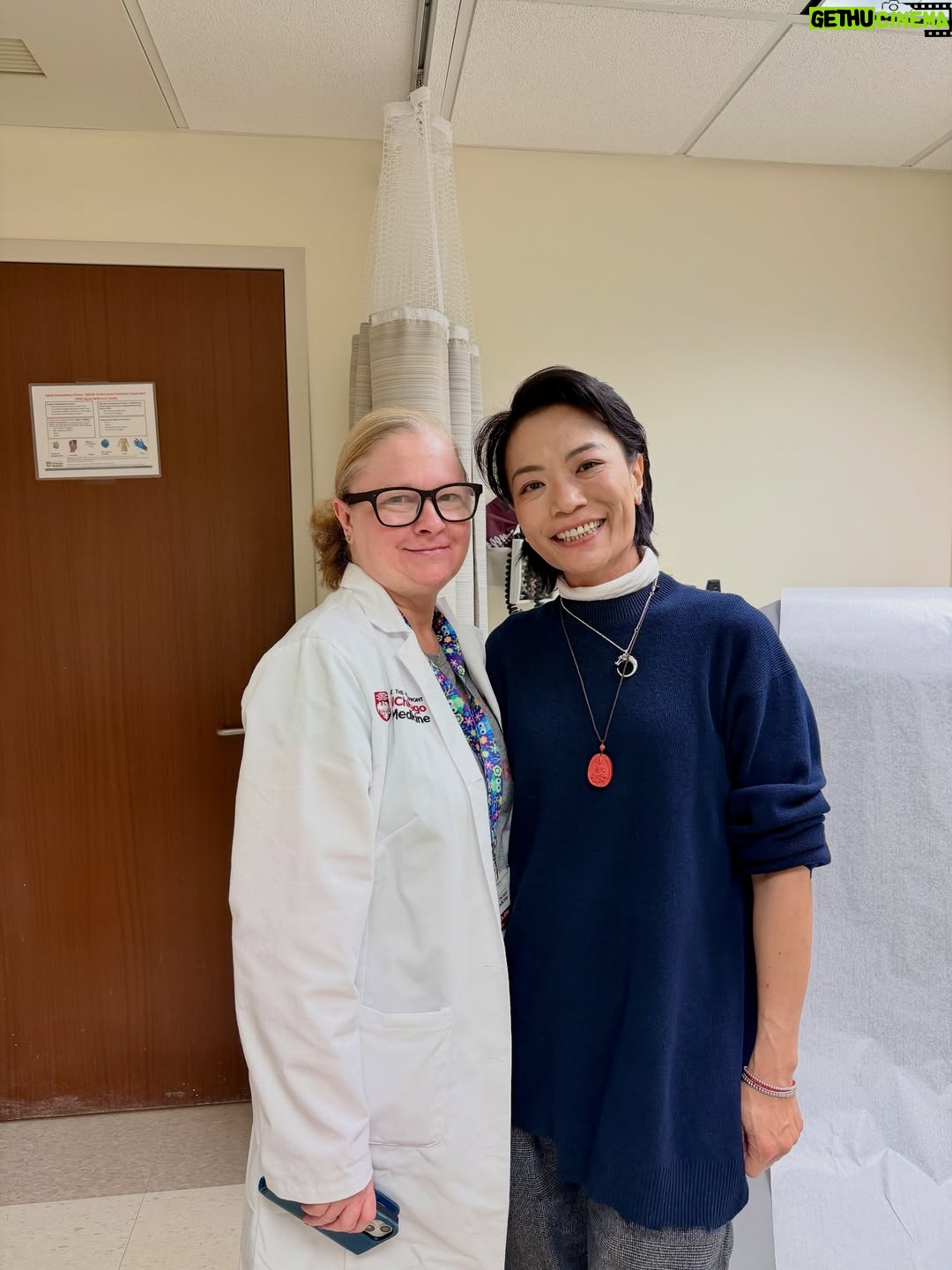 Shirley Chung - 23.3K Likes - Heyyyy loves! ❤️ My 1 year scans came back all Cleared 🥹💪✌️ Last year November I completed 50 rounds of radiation and rang the victory bell at @uchicago. After a year of hard work, focusing on my wellbeing and living my life to the fullest. I am maintaining cancer free and in remission. Thank you Dr. Vokes, Dr. Juloori  my oncology team at Chicago, you saved my tongue, my life and my career ❤️ Chicago means hope, light and rebirth for me. Not only I got to enjoy this beautiful city this trip, I also had the honor to be part of @tasteofhopechicago for America Cancer Society. Now I belong to this C club, and winning, I will do my part to help fight cancer for everyone ✊  #chefshirleychung #cancerwarrior #stage4 #tonguecancer #cancersurvivor #fuckcancer #tasteofhopechicago