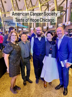 Shirley Chung Instagram - Heyyyy loves! ❤️ My 1 year scans came back all Cleared 🥹💪✌️ Last year November I completed 50 rounds of radiation and rang the victory bell at @uchicago. After a year of hard work, focusing on my wellbeing and living my life to the fullest. I am maintaining cancer free and in remission. Thank you Dr. Vokes, Dr. Juloori  my oncology team at Chicago, you saved my tongue, my life and my career ❤️ Chicago means hope, light and rebirth for me. Not only I got to enjoy this beautiful city this trip, I also had the honor to be part of @tasteofhopechicago for America Cancer Society. Now I belong to this C club, and winning, I will do my part to help fight cancer for everyone ✊  #chefshirleychung #cancerwarrior #stage4 #tonguecancer #cancersurvivor #fuckcancer #tasteofhopechicago