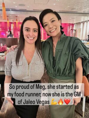 Shirley Chung Instagram - I am officially back to work 💪After 1.5 years of battling Tongue Cancer and living an isolating life style. I spent the last month traveling,reconnecting with chef friends ❤️ I am so Happy and my heart is Full
🔥I filmed a show 
🔥Taught new chef friends to fold dumplings 🥟 
🔥Dumpling Mafia popup at Dallas @capitalone campus 
🔥Returned to Vegas for @lasvegasrevelry at the Wynn and reconnected with soooo many of my old friends! 
#chefshirleychung #dumplingmafiaqueen #fuckcancer