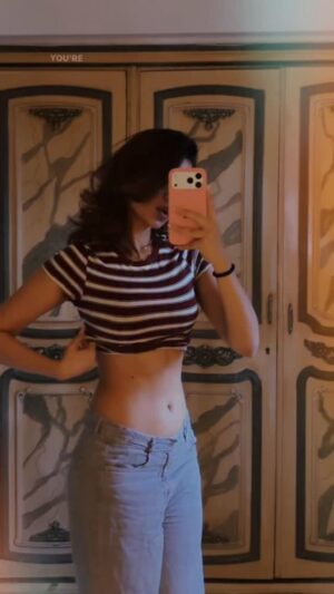 Shivali Rijhwani Instagram - Proof that consistency pays off - the waist edition.
.
.
.
#softgirlera #fyp #fitnessprogress