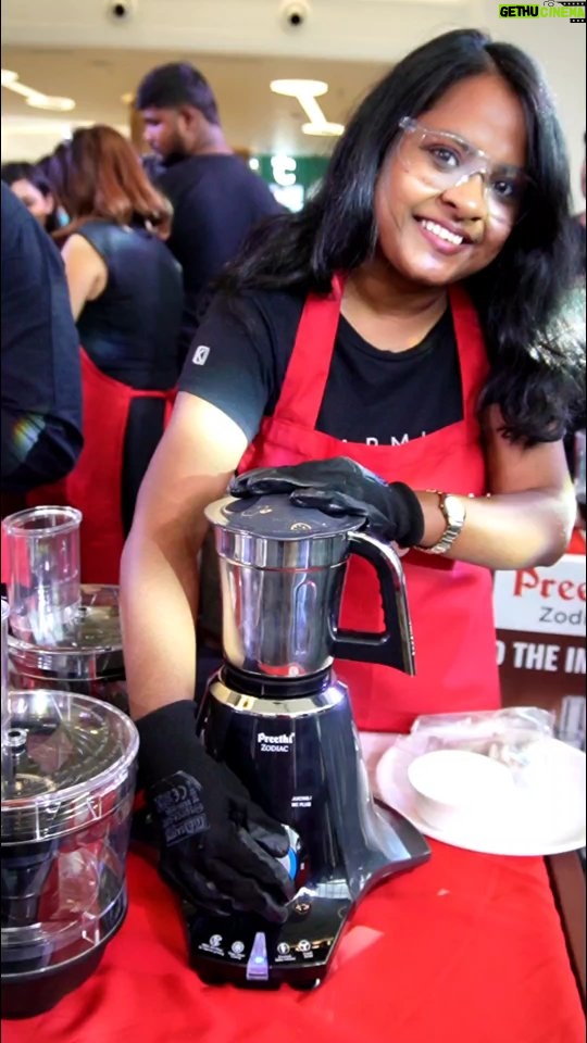 Shona Roy - 4.5K Likes - From the moment I got the invite, I knew it was going to be big but this big? Preethi pulled off something massive with World Book of Records event! 🌟 Over 120 creators from across 4 cities came together, and the energy was unmatched

We actually put the Preethi Zodiac to the test — grinding some seriously tough ingredients live on the spot. From turmeric to tiles, preethi zodiac didn’t just survive... it owned it. 💪 It was all about proving power, and Preethi Zodiac made it clear: this is the worlds most powerful mixer grinder!

Being part of a record-breaking moment, watching it all unfold with fellow creators, and seeing a home appliance make history? Totally unforgettable. Preethi didn’t just host an event they made a statement. 👑🔥

#PreethiKitchenAppliances #PreethiZodiac #GrindTheImpossible #WorldBookOfRecords #WorldsMostPowerfulMixerGrinder