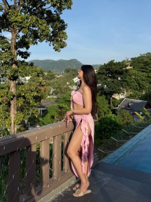 Shreya Thukral Instagram - catch flights & cute fits, obviously 🌴🍸☀️🌊

.
.

#summer #summerlovin #vacationfit #sisters #sisterlove 

[ patong, thailand, phuket, summer, phi phi, travel, vacation]